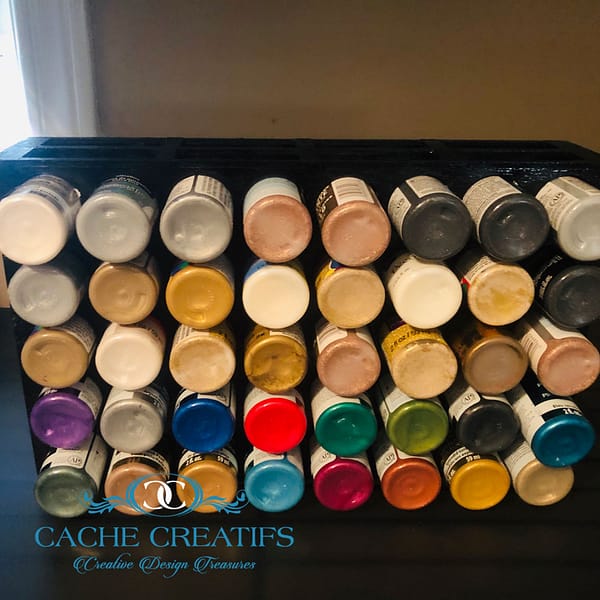 Acrylic Paint Organizer - My Very Crafty Life